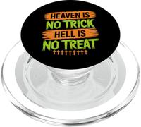 Il paradiso non è un trucco L'inferno non è un trattamento - Christian Halloween PopSockets PopGrip per MagSafe