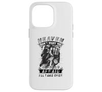 Il paradiso non mi vuole e l'inferno ha paura che prenderò il sopravvento B Custodia per iPhone 14 Pro Max