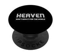 Il paradiso non perdere per il mondo - Christian Faith Christ PopSockets PopGrip Adesivo