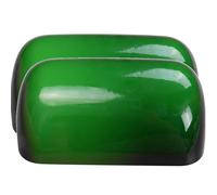 Il Paralume In Vetro per Lampada da Banchiere di Colore Verde/Paralum4280