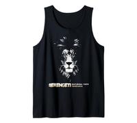 Il Parco Nazionale del Serengeti e Il Crater Lion Minimalistic Canotta