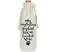 Il Pastore Australiano Mi Ha Detto Che Avevo Bisogno Di Una Borsa Per Il Vino