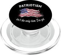 Il patriottismo non è l'unico tismo che ho l'autismo della bandiera americana PopSockets PopGrip per MagSafe