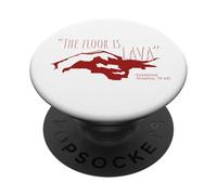 Il Pavimento è Lava - Pompei Dark Humor - Antica Roma SPQR PopSockets PopGrip Adesivo