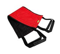 Il paziente cammina con la cinghia, il paziente so For il sollevamento di anziani disabili e costretti a letto Cintura for cancello rossa(Rood)