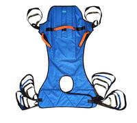 Il paziente cammina con la cinghia, il paziente so For imbracatura in rete for trasferimento Lake Blue, senza cintura(Dark blue,Has a belt)