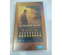 Il Paziente Inglese Ralph Fiennes Minghella - VHS Cinta Tape Spagnolo Nuovo 4T