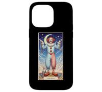 Il pazzo Clown Tarocchi Cosmic Dreamscape Custodia per iPhone 14 Pro Max