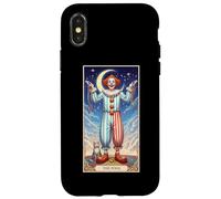 Il pazzo Clown Tarocchi Cosmic Dreamscape Custodia per iPhone X/XS