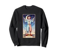 Il Pazzo Clown Tarocchi Cosmic Dreamscape Felpa