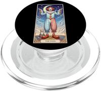 Il pazzo Clown Tarocchi Cosmic Dreamscape PopSockets PopGrip per MagSafe