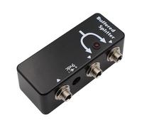 Il pedale splitter del convertitore impedisce la perdita di segnali nelle configurazioni del doppio amplificatore pedale di uscita del buffer struttura metallica