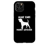 Il peggior ascoltatore di Beagle dalle orecchie enormi Custodia per iPhone 11 Pro