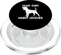 Il peggior ascoltatore di Beagle dalle orecchie enormi PopSockets PopGrip per MagSafe