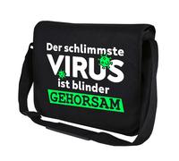 Il Peggiore Virus È L'Obbedienza Cieca Borsa A Spalla Messenger