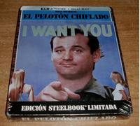 Il Peloton Chiflado (Stripes) 4K UHD + Blu-Ray Nuovo Steelbook Commedia A-B-C