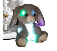 Il peluche luminoso 24,9 cm Il coniglio è Krambar e un giocattolo | Coniglio di peluche realizzato in materiale morbido per ragazzi e ragazze, ottimo per la cameretta dei bambini durante i