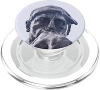 Il pensatore di Auguste Rodin PopSockets PopGrip per MagSafe