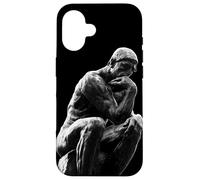 Il Pensatore (Il Poeta) di Auguste Rodin Custodia per iPhone 16