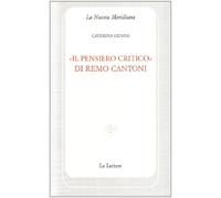 «Il pensiero critico» di Remo Cantoni