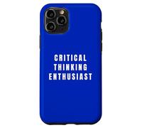 Il pensiero critico divertente richiede prove umorismo sarcastico Custodia per iPhone 11 Pro
