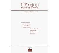 Il pensiero. Rivista di filosofia (1991). Vol. 31/1-2