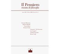 Il pensiero. Rivista di filosofia (1991). Vol. 31/1-2
