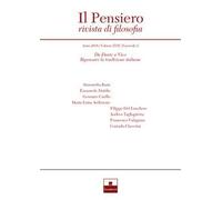 Il pensiero. Rivista di filosofia (2018). Vol. 572: Da Dante a Vico. Ripensare la tradizione italiana.