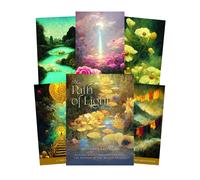 Il Percorso Della Luce Oracolo Mazzo Di Carte E Guida Bhagavad Gita Angelo Blu