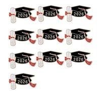 Il perno leggero di cappuccio del medico 2026 ha realizzato i gioielli 25mm della lega per il Pin della protezione delle cerimonie, One Size, come descritto