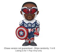 Il personaggio di Falcon and the Winter Soldier Capitan America Vinyl Soda può v