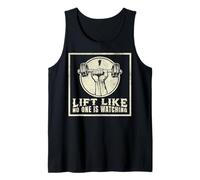 Il Personal Trainer Solleva Come se Nessuno stesse Guardando Canotta