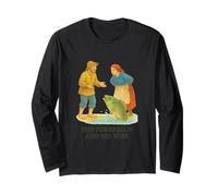 Il Pescatore e Sua Moglie Classic Brothers Grimm Tale Maglia a Manica