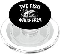 Il pesce che sussurra maestro pescatore opera d'arte PopSockets PopGrip per MagSafe
