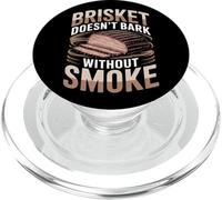 Il petto non abbaia senza fumare carne fumare PopSockets PopGrip per MagSafe