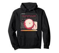 Il Pianeta Nano Plutone (Dichiarazione Galaxy & Grafica dell'universo) Felpa con Cappuccio