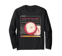 Il Pianeta Nano Plutone (Dichiarazione Galaxy & Grafica dell'universo) Maglia a Manica