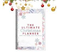 Il pianificatore di Natale definitivo, organizzatore di pianificatore di Natale,Diario semplice della lista delle cose da fare di Natale | Ultimo pianificatore di Natale con liste di controllo ed
