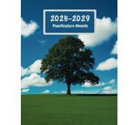 Il Pianificatore Mensile 2025-2029: Agenda Personale di 5 Anni per la Produttività con Schede e Note