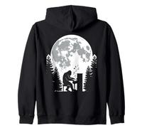 Il pianista Bigfoot Felpa con Cappuccio