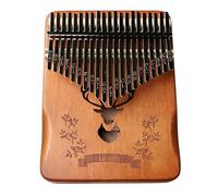 Il pianoforte tradizionale Kalimbas in legno con 21 tasti sintonizzati con precisione, offre armonie, adatto per gli amanti della musica, pianoforte in legno facile da usare