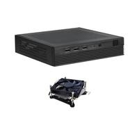 Il piccolo case ITX PC migliora le caratteristiche di raffreddamento. Solo schede madri DCIN sottili per stabilità e lunga durata