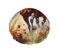 Il piccolo cavallo Cuffia da a riutilizzabile - cuffia da a quotidiana a doppio strato impermeabile, elastica ed ecologica