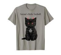 Il Piccolo Gattino dagli Occhi Rossi di Satana Maglietta