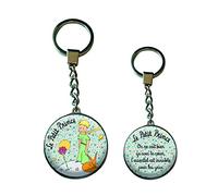 Il Piccolo Principe 525503 Portachiave, Vetro, Multicolore, 12 x 12 x 12 cm