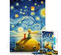 Il Piccolo Principe e la Volpe Puzzle da 1000 pezzi per ragazzi Puzzle Allenamento Mentale Gioco Rilassante Arte Assemblaggio Regalo Pensato 38x52cm