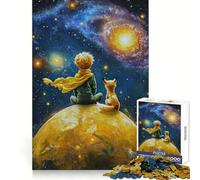 Il Piccolo Principe e la Volpe Puzzle da 1000 pezzi per ragazzi Puzzle Gioco stimolante Semplice Divertente Taglio Preciso Babbo Natale Desiderio Scegli 50x75cm