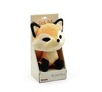 Il Piccolo Principe - Peluches Personaggi del Film Il Piccolo Principe 24 Centimetri e La Volpe 20 Centimetri - qualità Super Morbida (La Volpe con Scatola di Presentazione Display)