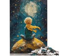 Il Piccolo Principe Puzzle da colorare Giochi educativi Attività per la famiglia Puzzle di cartone premium per donne e uomini Regalo di Natale 1000 pezzi (75x50 cm)