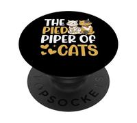Il Pifferaio Magico dei Gatti Sitter PopSockets PopGrip Adesivo